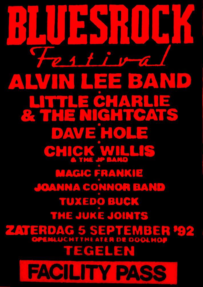 Dave Hole European Tour '92(AAA PASS)